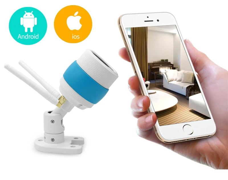 Наружная Водонепроницаемая Wifi ip камера 720 P беспроводное виброяйцо CCTV