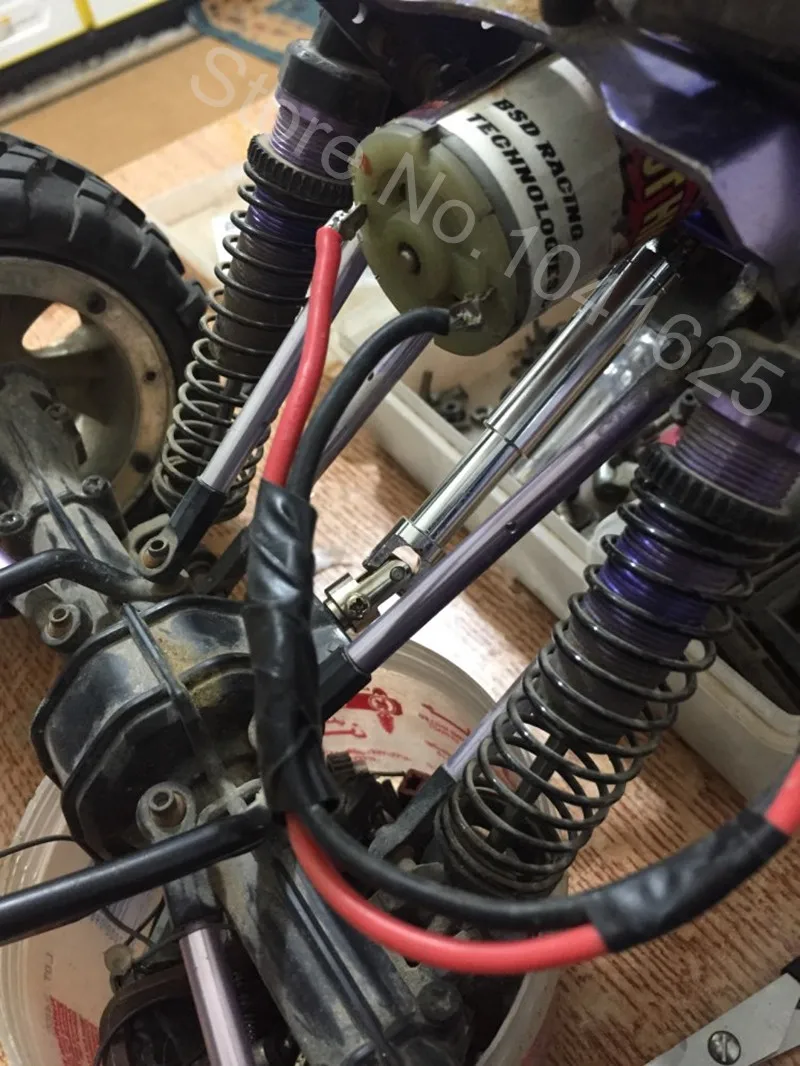 Металлический Стальной HSP Pangolin 1/10 запчасти Универсальный драйвер Haft 18027 4WD RC Rock Racer