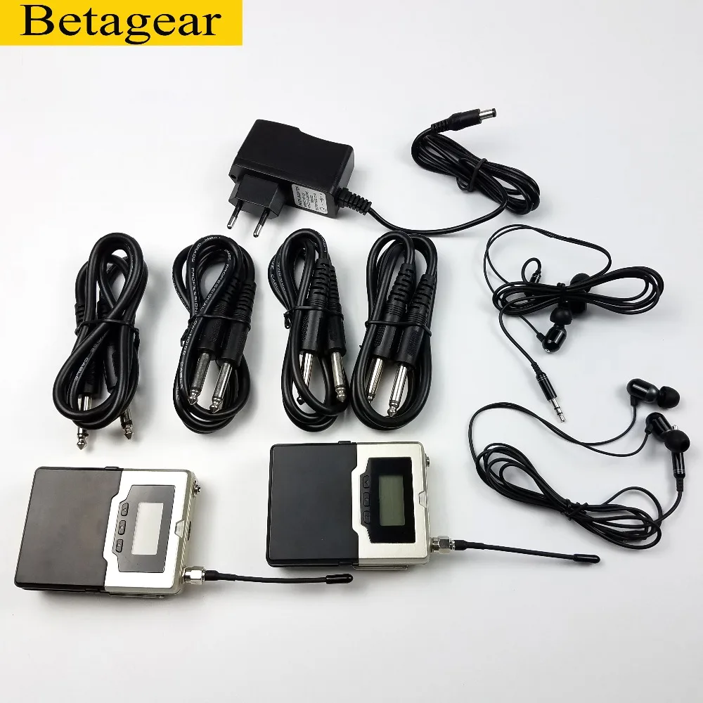 Betagear L9400 UHF IEM сценический монитор в ухо монитор Беспроводная система porfessioanl аудио 5 приемник для сцены