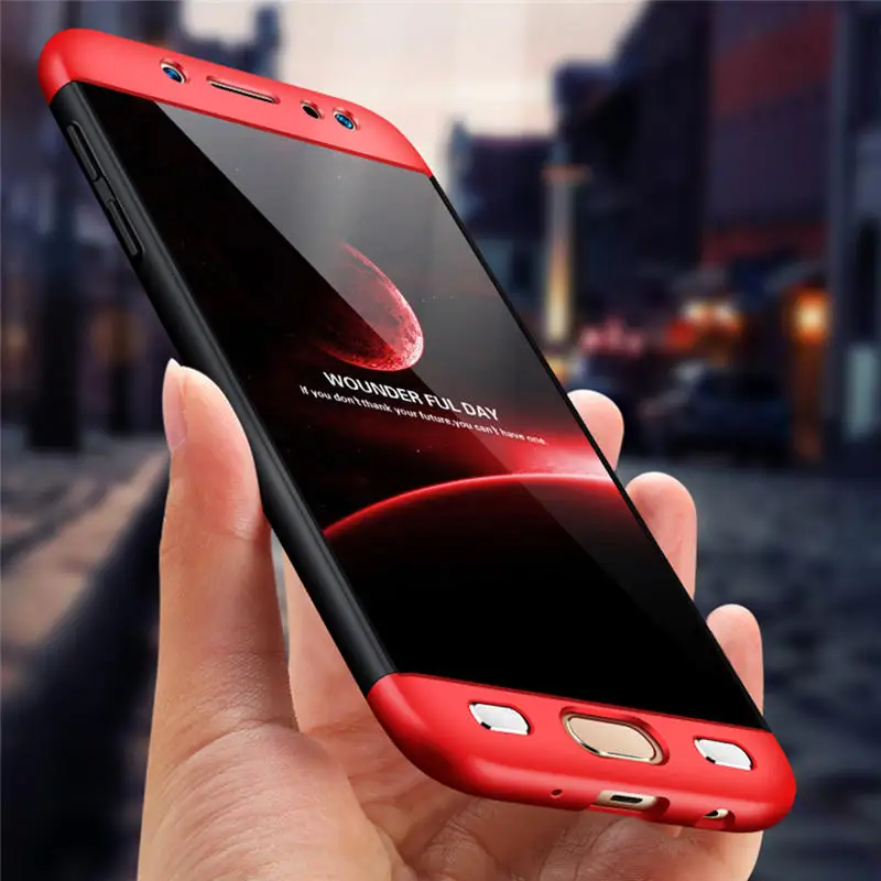 YOKIRIN 360 Full Protection + Thin Protective Cover Case For Samsung Galaxy J5 J530 J7 J730 2017 (Eurpe Version) Coque Funda |
