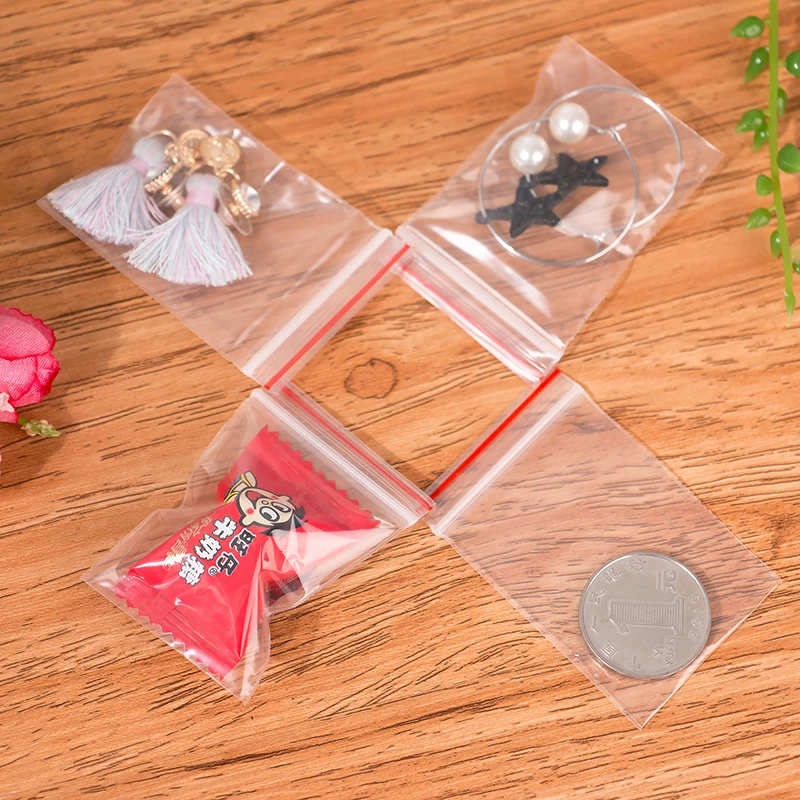 ASFULL новые ювелирные изделия Ziplock застежка-молния замок Reclosable поли пластик еда