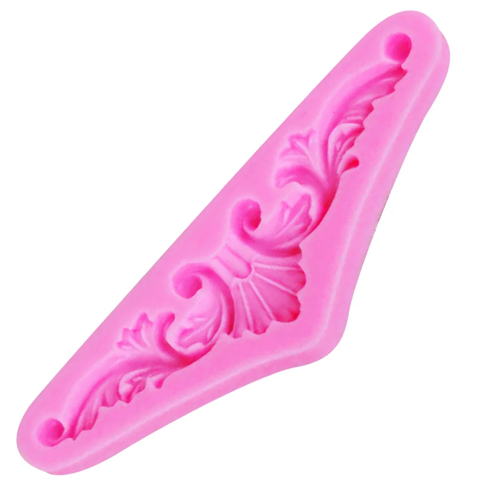 M643 Ретро рельефная УФ смола силиконовая форма помадка шоколадные конфеты