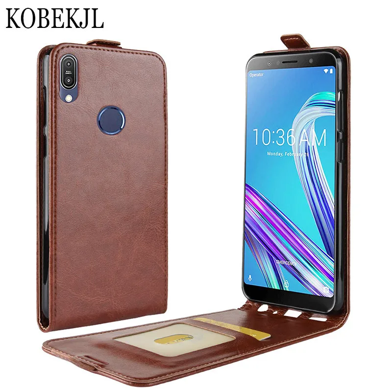 Чехол для Asus Zenfone Max Pro M1 ZB601KL чехол X00TD с откидной крышкой 6 0 дюйма из искусственной