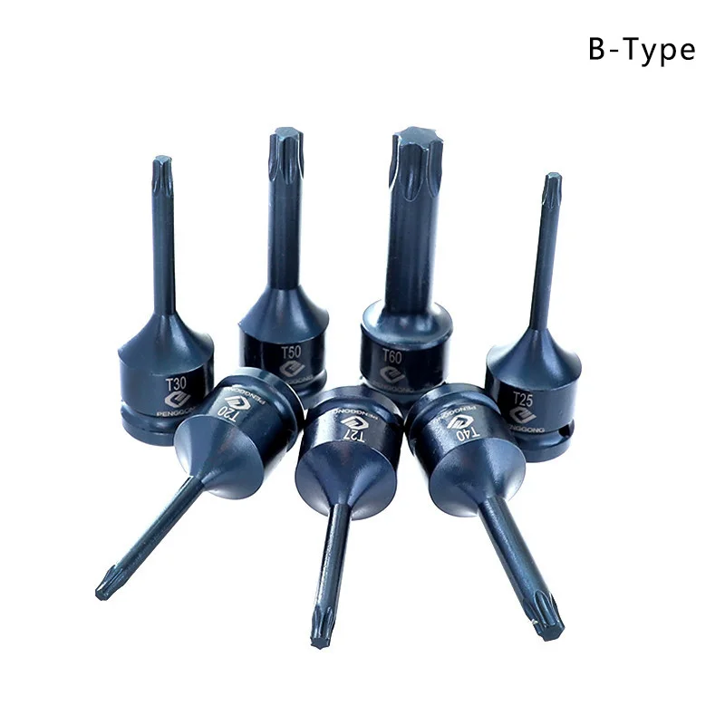 PENGGONG 1/2 ''Screwdriver немного гнездо адаптера Комплект S2 храповым механизмом Гайка