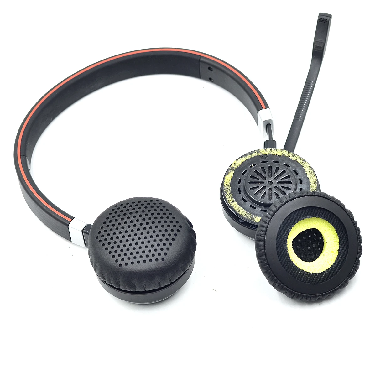 Сменные амбушюры для наушников Jabra evolve 20 20se 30 30II 40 65 + 75 uc ms|Аксессуары наушников| |