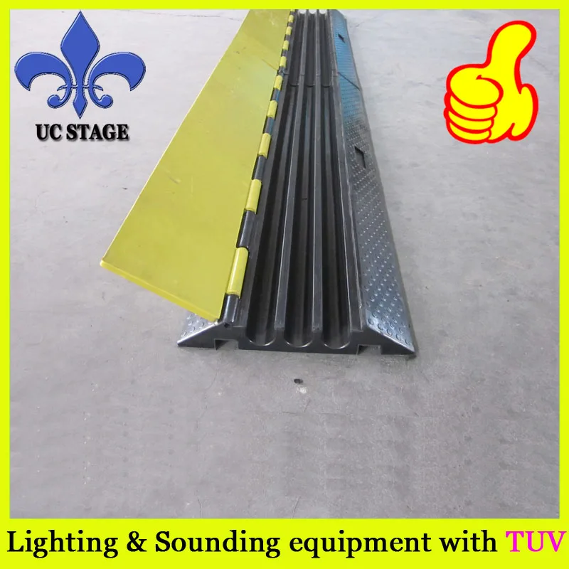

car rubber protector heavy duty 3 channel cable protector garage car ramp