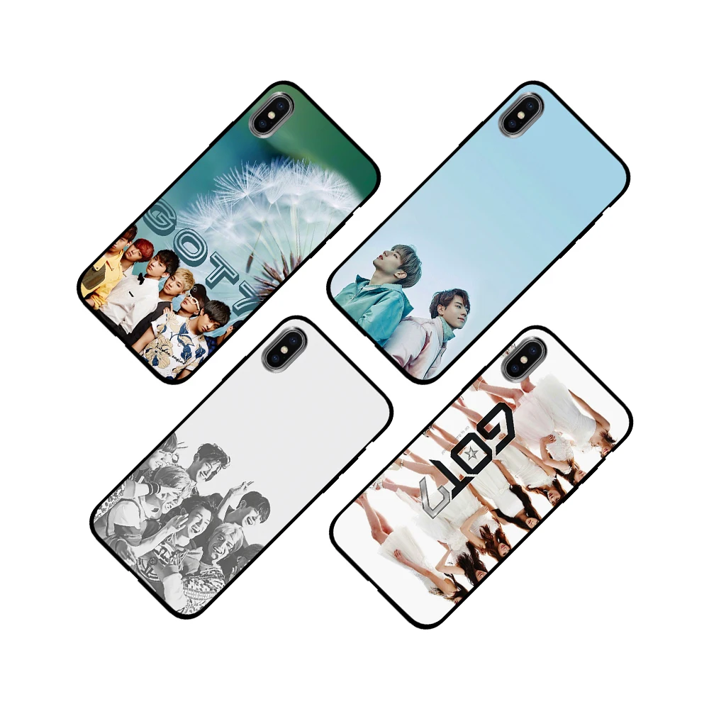 Красивый певец и актер got7 Мягкий чехол из ТПУ для Apple iPhone 6 6S 7 8 Plus 5 5S SE X XS MAX XR