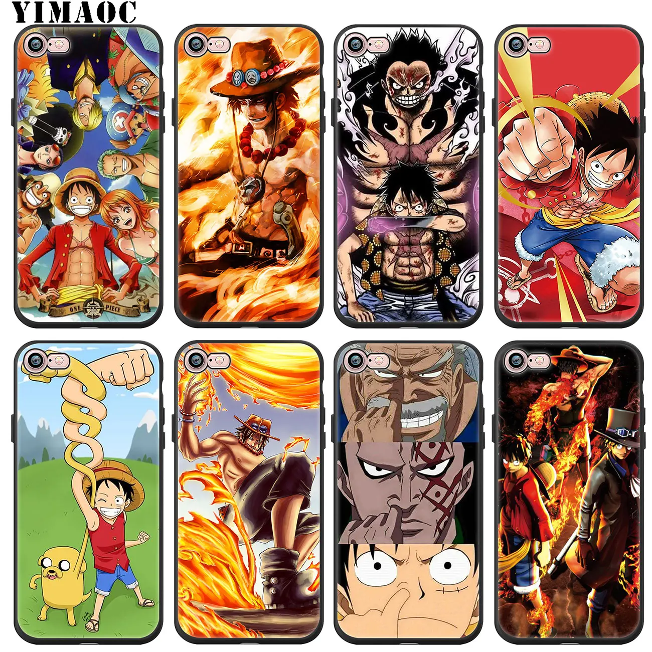 Мягкий силиконовый чехол YIMAOC One Piece Luffy для iPhone 11 Pro XS Max XR X 6 6S 7 8 Plus 5 5S SE 10 из ТПУ с