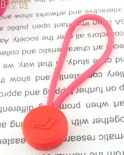 

40 pcs/lot waterproof Plastic Zipper Pull Cord*Zip Puller*Zip Fastener*zip slider*zipper replacement colored free shipping