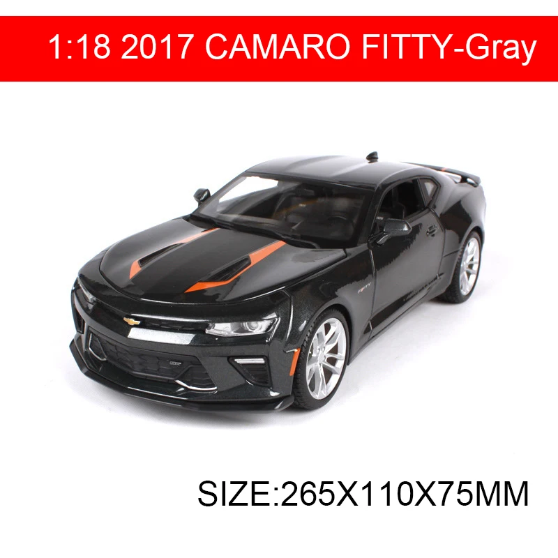 Коллекционная машинка Maisto 1:18 коллекционная из сплава модель автомобиля 2017 CAMARO