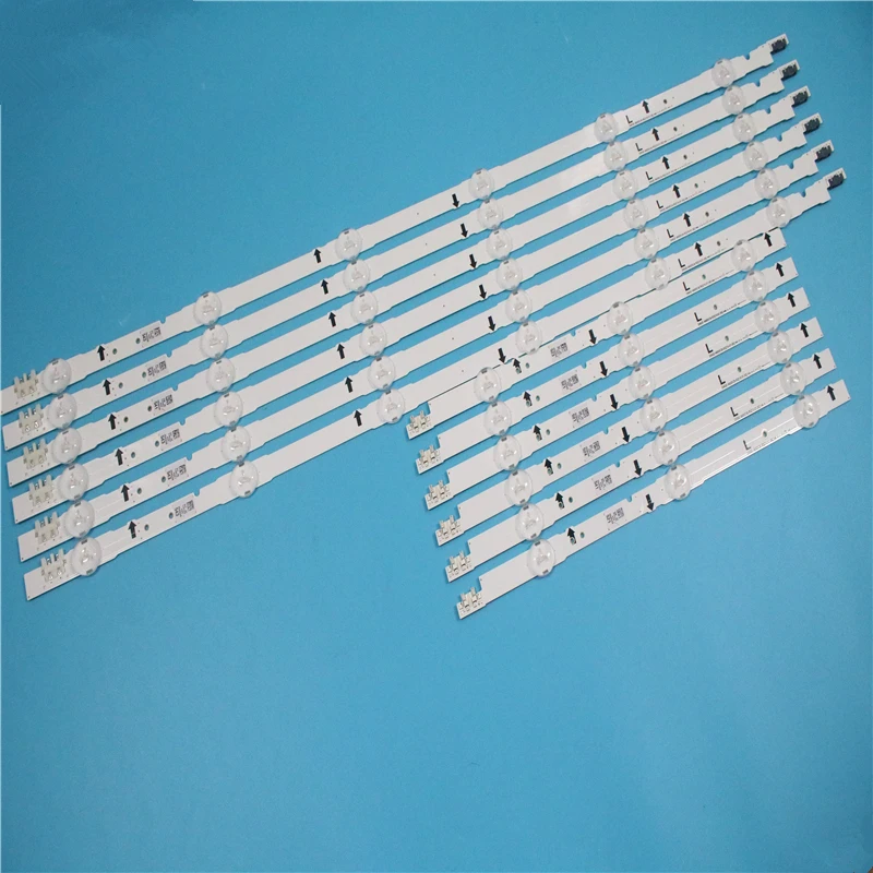 

(New Kit)12 PCS LED backlight strip D4GE-480DCA-R2 D4GE-480DCB-R2 for SAMSUNG 48inch TV UE48H6470 2014SVS48F 3228 R03 L06