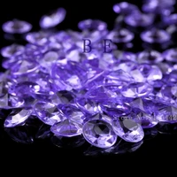 1000 pcs lot 12mm 6 carat acrylic lilac diamond crystals confetti table scatter confetti wedding party decoration