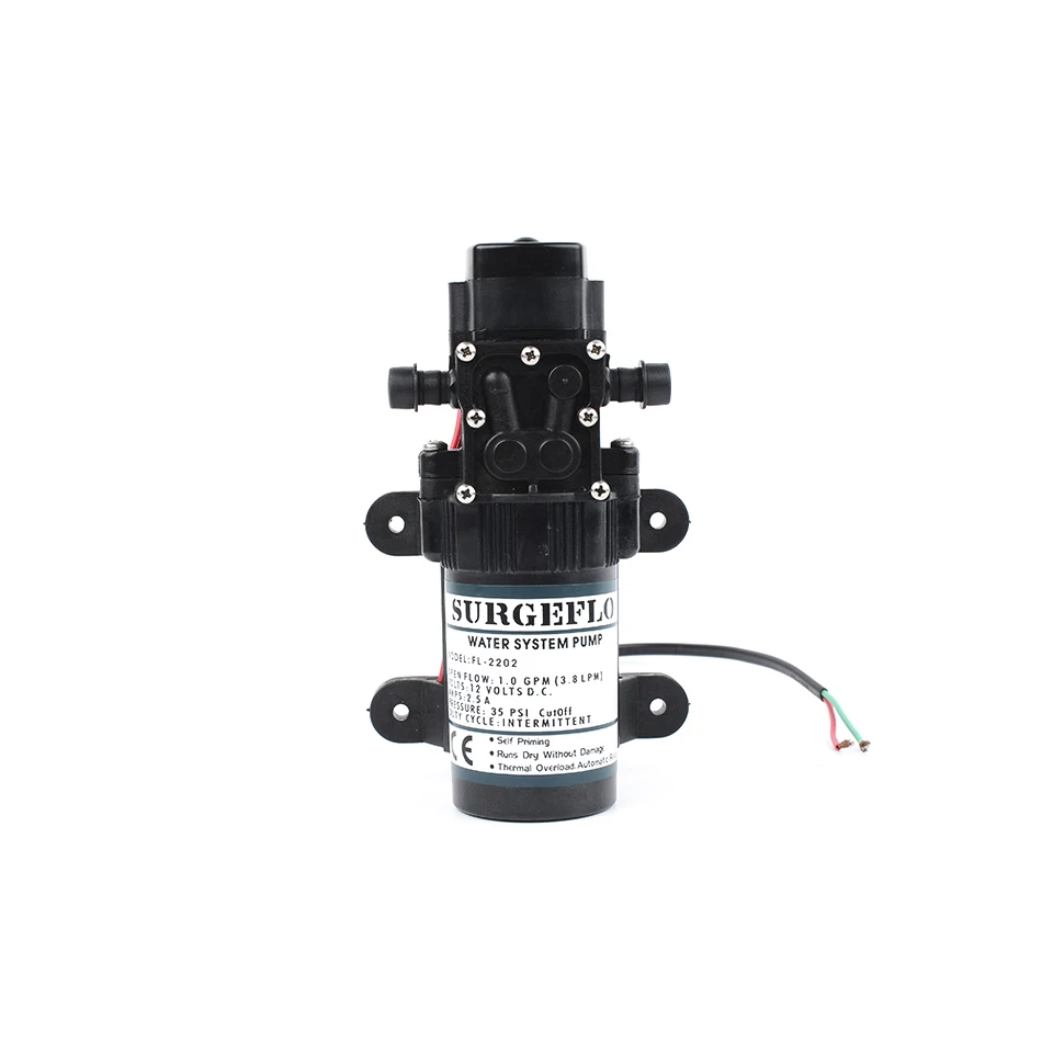 Фото FL-2203 2303 12V/24V DC мембранный насос вакуумный водный мини-насос 40 м лифт Бесплатная FL-2203 2303 12V/24V DC мембранный насос вакуумный водный мини-насос 40 м лифт Бесплатная