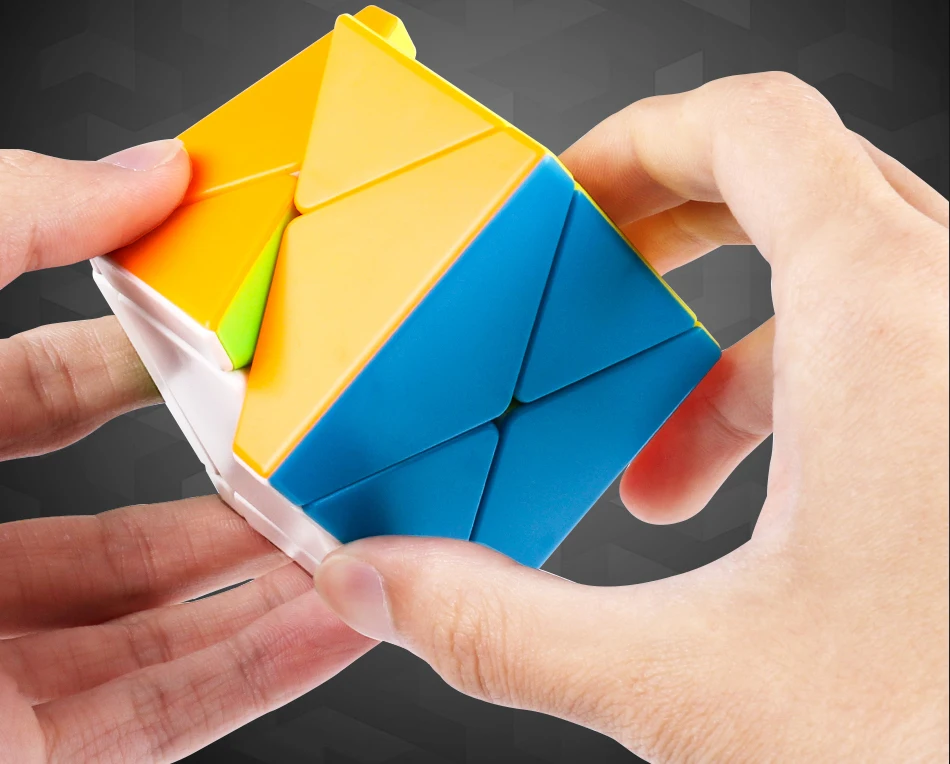 Moyu класс X странная форма Stickerless Professional Скорость magic Cube обучающая красочная игрушечные лошадки для детей