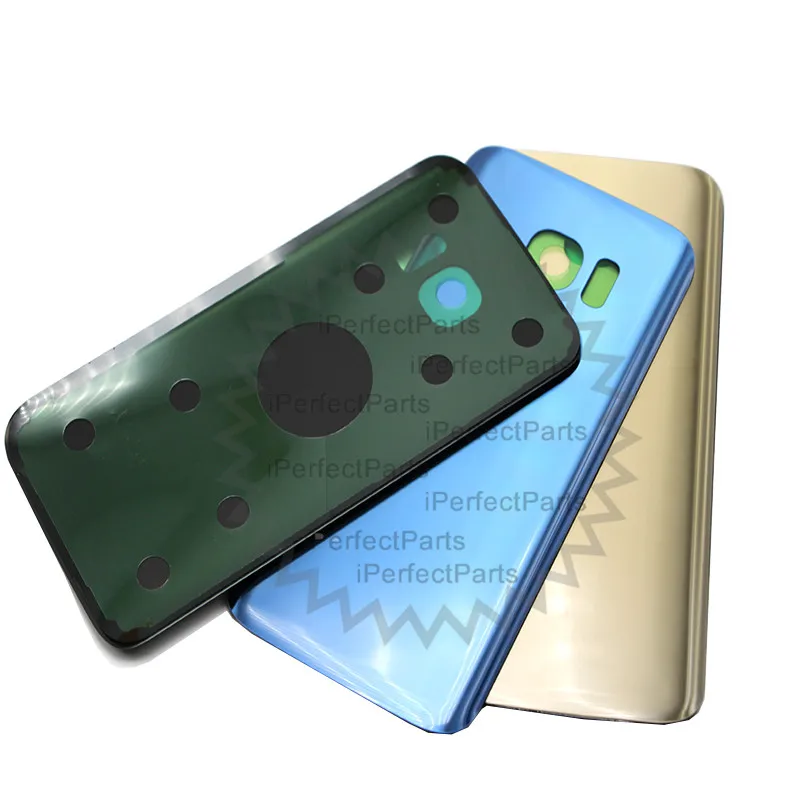 Новый чехол для SAMSUNG Galaxy S7 EDGE задняя крышка аккумулятора G930 G935F дверь стеклянный