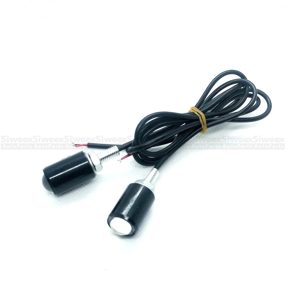 4 шт. белый 2 COB SMD светодиодный винт для номерного знака светильник мотоцикла и
