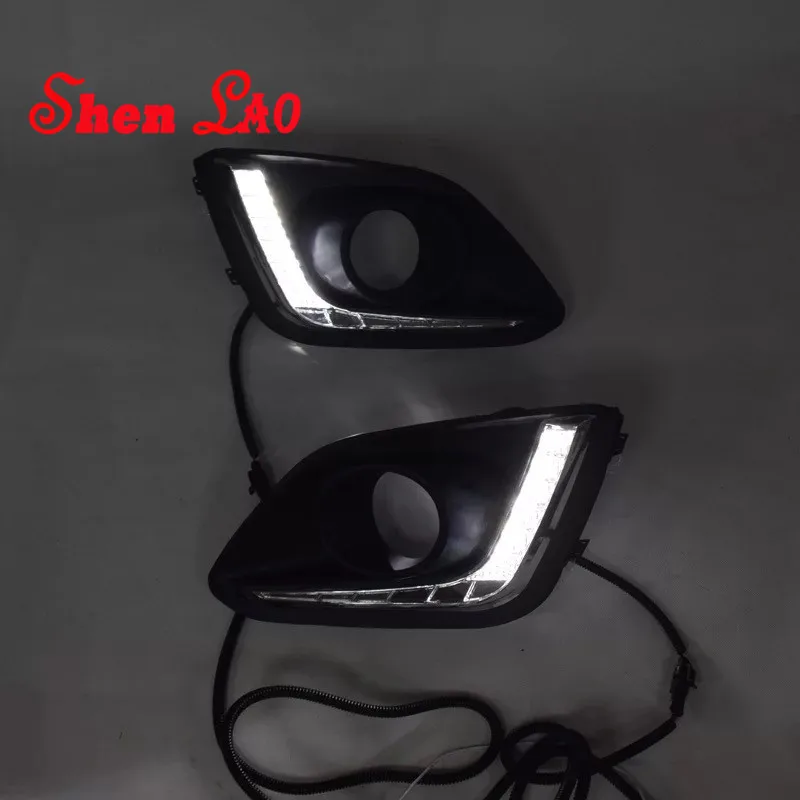 ShenLao 1 Набор аксессуаров для Suzuki Swift 2013 2016 DRL вождения Дневной ходовой светильник