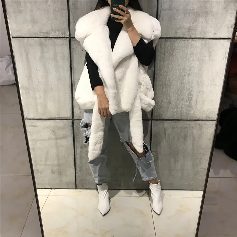 Жилет из кроличьего меха жилет Рекс|Шубы и дубленки| |