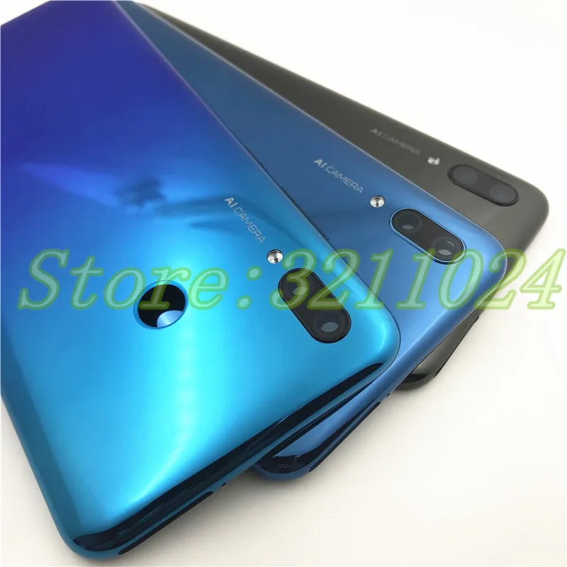 6,21 дюймов для huawei P Smart& P Smart Plus задняя крышка батарейного отсека Корпус+ объектив камеры и кнопка+ логотип