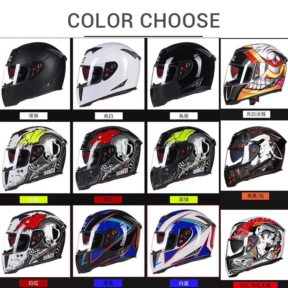 GXT мотоциклетный шлем для мужчин полное лицо Casco Moto шлемы двойной козырек гоночный шлем для мотокросса модульный мотоциклетный шлем