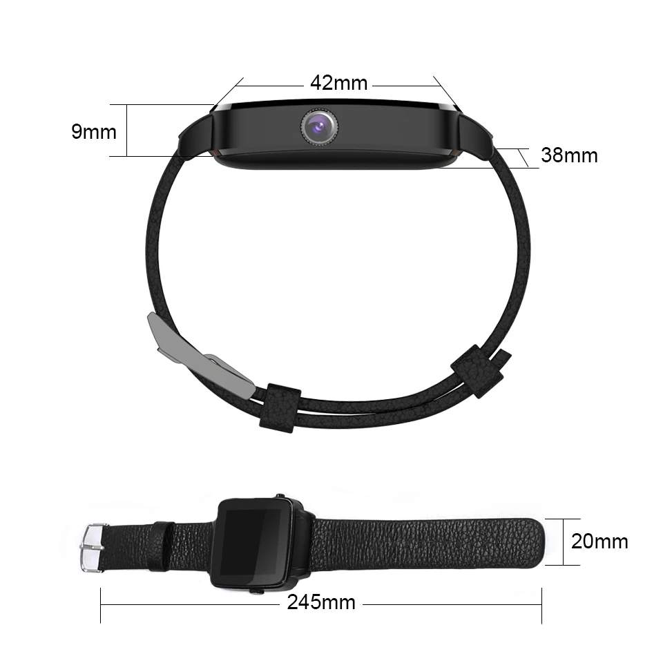 OUMAX 25 Функции Bluetooth 4.0 Смарт Часы S6 Край Компас Камеры Smartwatch для Android 4.3 Телефон
