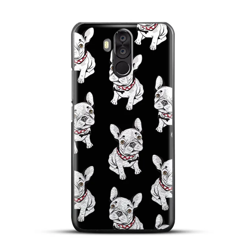 Patterned Cases Oukitel K6 Case Hard Plastic For Fundas Moblie phone 6.0&quot Covers Black Back Cover |