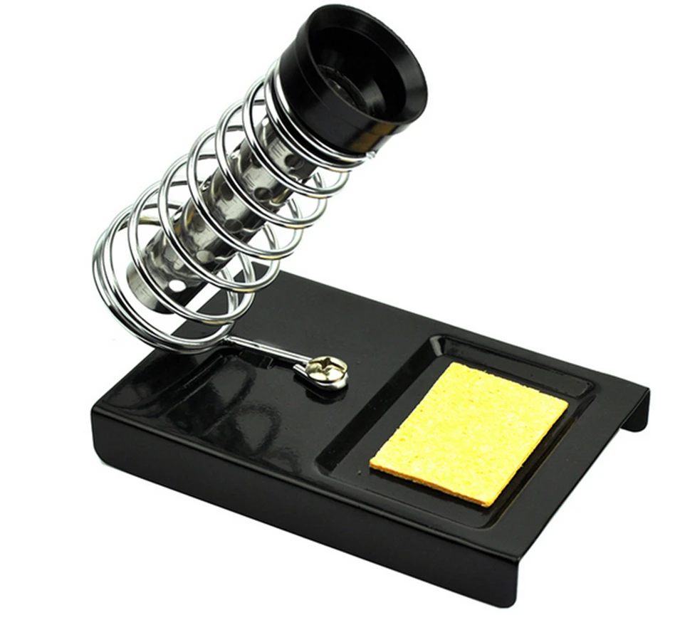 

New Soldering Iron Gun Stand Holder Support Station Metal Base and Solder Sponge