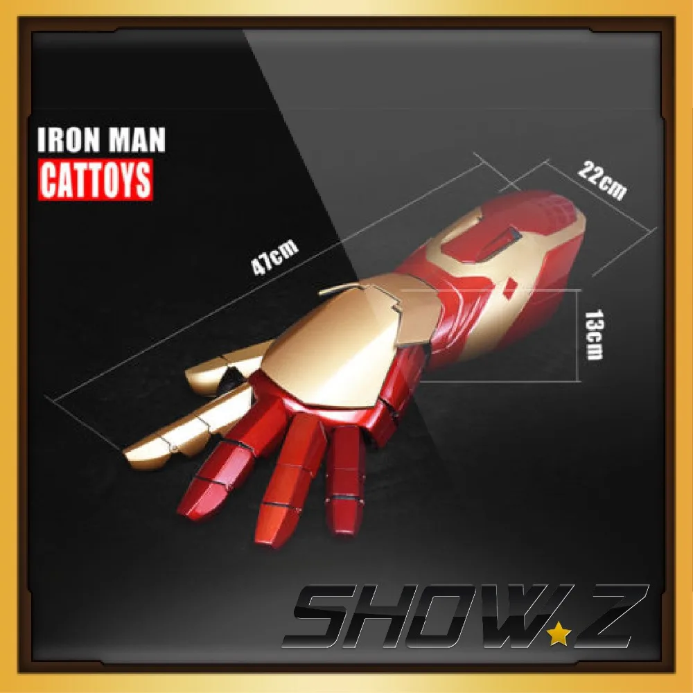 [Show.Z Store] Cattoys MK42 Arm Right светодиодный 1/1 LED Armor Hand For Iron Man Mark42 XLII 4 носимая ручка
