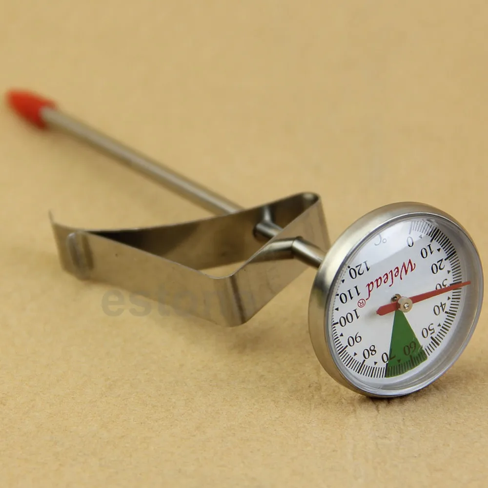 Кухонный Термометр из нержавеющей стали для мгновенного считывания молока и