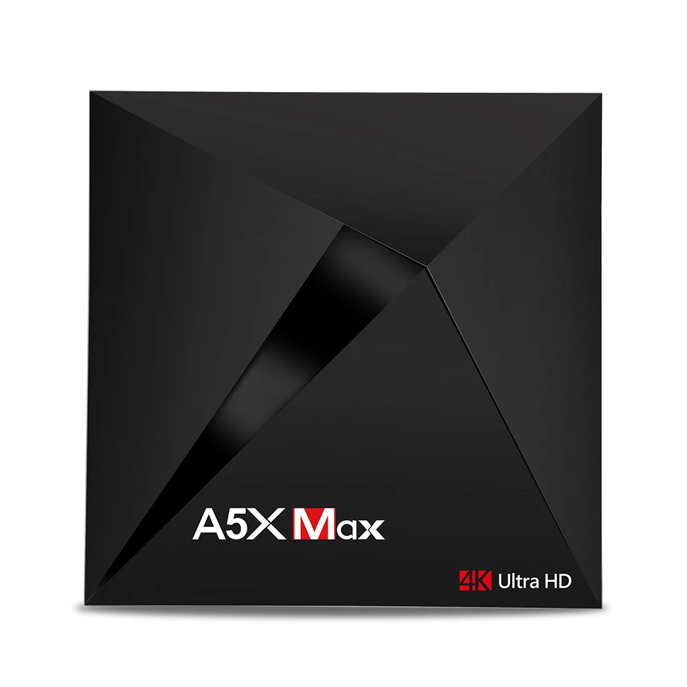 4 ГБ 32 ГБ Android 9,0 tv BOX Smart A5X Max RK3328 четырехъядерный 2,4G WiFi BT4.0 UHD 100M HD 4K медиаплеер Google play set top box