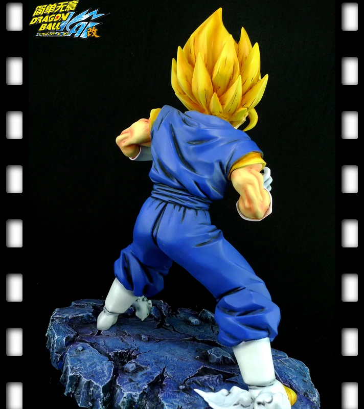 В наличии БЕСПЛАТНАЯ EMS аниме Dragon Ball Z GK Супер Саян Гоку резиновая фигурка героя