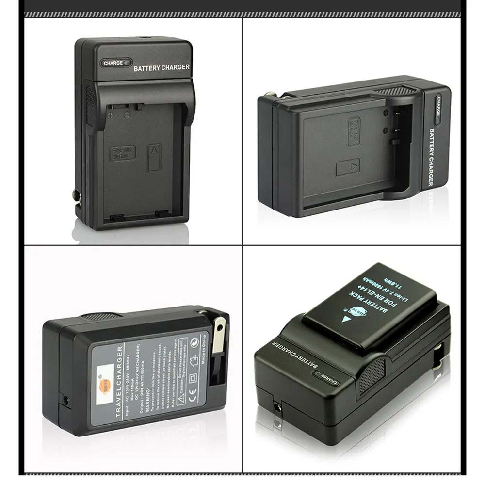 2 шт 1600 mAh декодирования EN EL14A EL14 ENEL14 Батарея для Nikon D3100 D3200 D3300 D3400 D3500 D5600 D5200 D5100 P7100 +