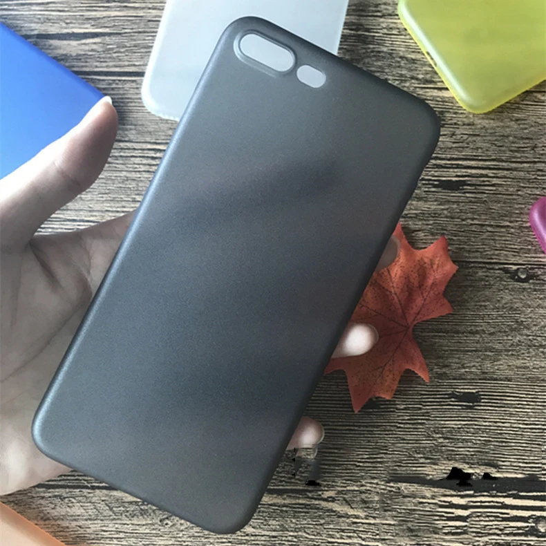 Супер тонкий чехол для Apple iPhone 6, 6s, 7 Plus, 5, 5S, SE, 8, 8 Plus, X 10, полупрозрачный, полипропилен, задняя крышка, матовая кожа, силиконовый Жесткий Чехол