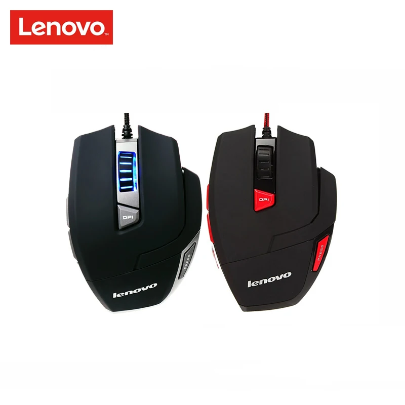 LENOVO M600 проводная мышь 3200 dpi USB Игровые мыши электрическая мышь для Windows XP/Vista/7/8/8,1