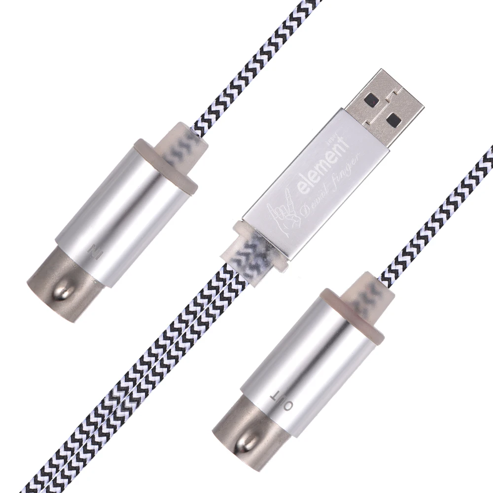 MIDI IN OUT к usb кабелю шнур из алюминиевого сплава вилки для подключения