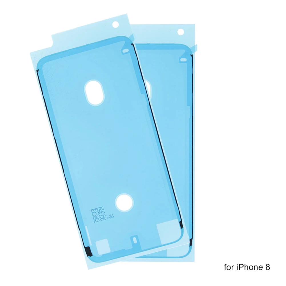 

2Pcs Waterproof Screen Display Frame Pre-Cut Adhesive Seal for iPhone 6S 7P 8P