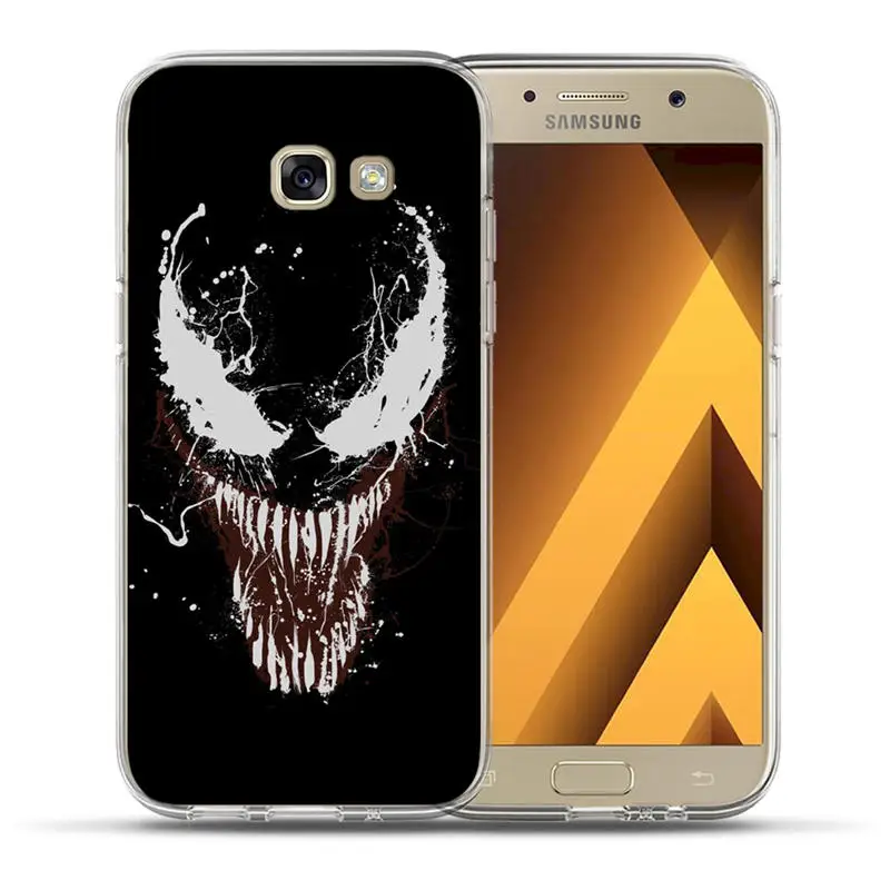 0845 Роскошный чехол Marvel Hero venom для samsung A3 A5 A6 A7 A8 Plus чехол задняя крышка Мстители Coque Fundas Etui - Цвет: 0845