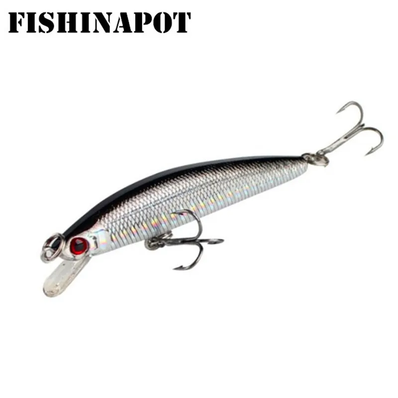 FISHINAPOT 1 шт. Лазерная приманка в виде гольяна 8 г/8 5 см для рыбной ловли с