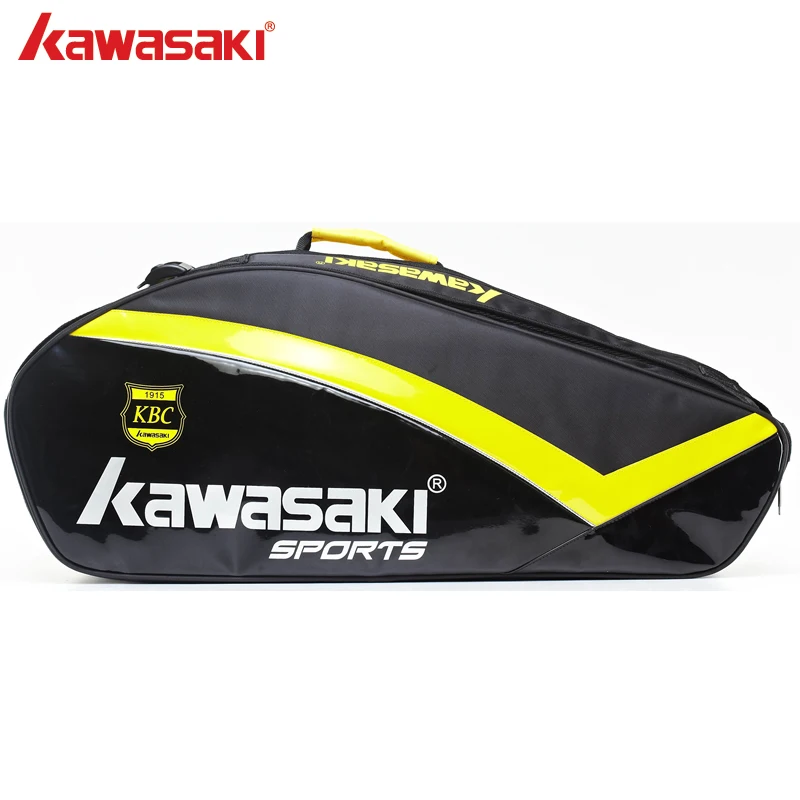 100% оригинальный Kawasaki KBB-8667 Multifuntional спортивная сумка Бадминтон ракетки для 6 шт.