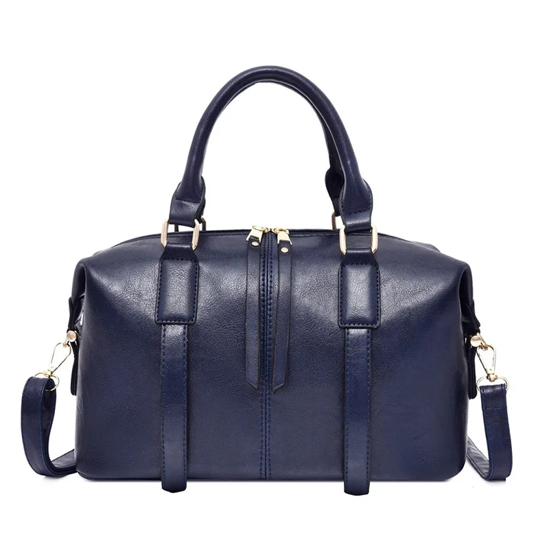 Toposhine Retro Boston Pillow Bag Lady Handbag New Fashion Casual Joker Shoulder Messenger Bag