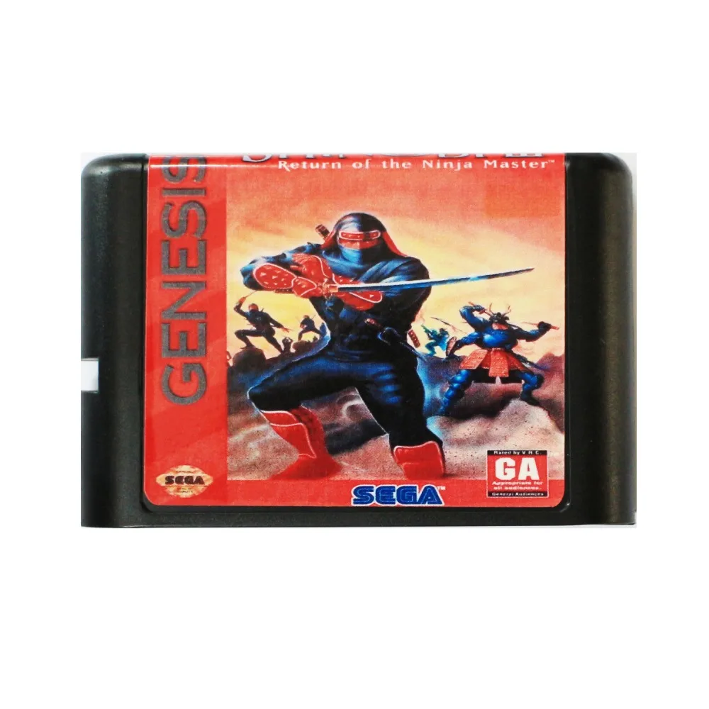 Shinobi 3 месть мастера Ниндзя 16 бит MD игровая карта для Sega Mega Drive SEGA Genesis|Картриджи| |