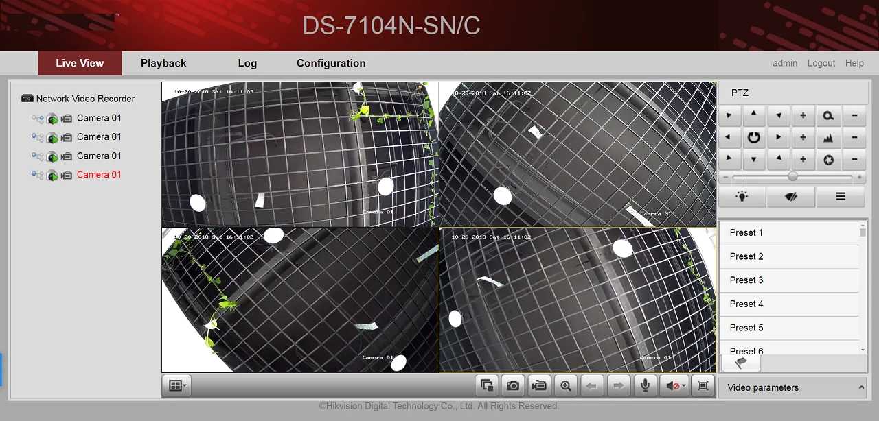 DS-7104N-SN/C 4CH NVR многоязычный 1080P NVR для ip-камеры CCTV сетевой видеорегистратор Поддержка Onvif Protocal
