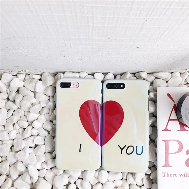 YESPURE Free Shipping Lovers Heart Mobile Accessory Cheap Silicone Phone Back Cover for Iphone X 8 8plus 7 7plus 6 6s 6plus | Мобильные