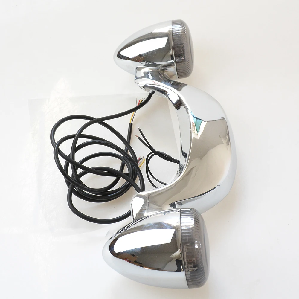 Задний светодиодный тормозной светильник для мотоцикла Поворотная сигнальная