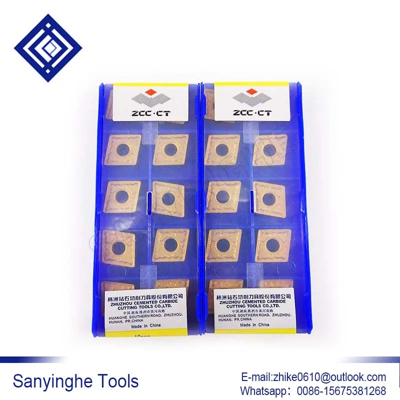 

10 шт./лот CCMT09T304-HF / CCMT09T308-HF YBC252 карбидные вставки с ЧПУ, токарные вставки