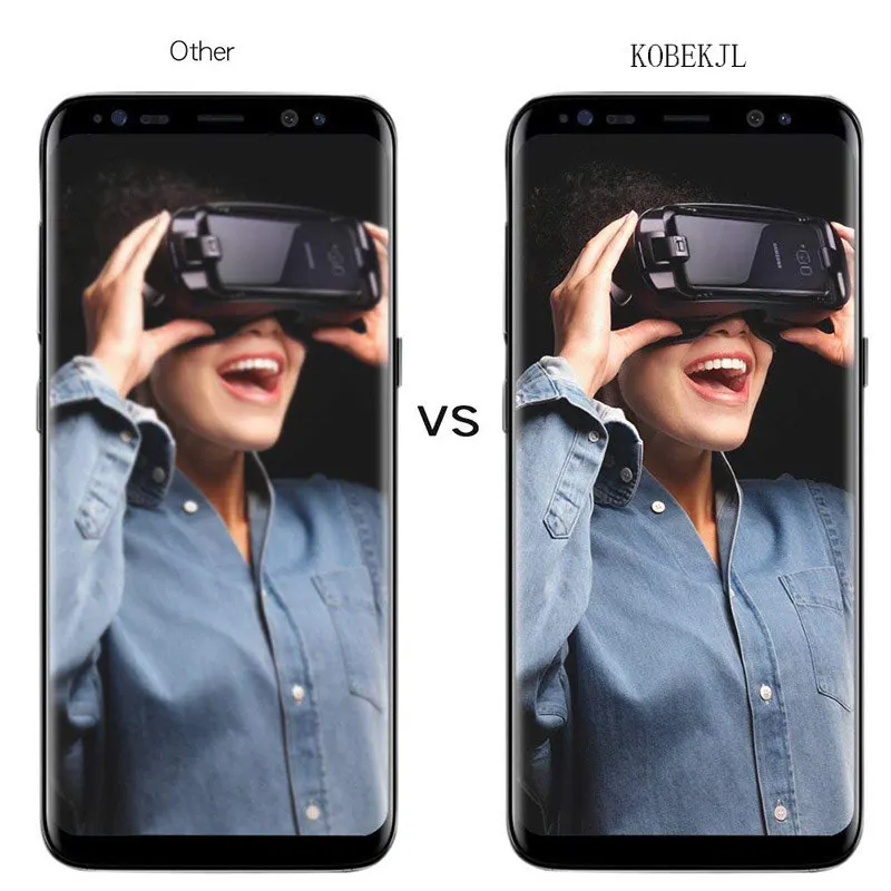 3D закаленное стекло для защиты экрана Samsung Galaxy S8 S 8 G950F G950 SM-G950F полная пленка на.