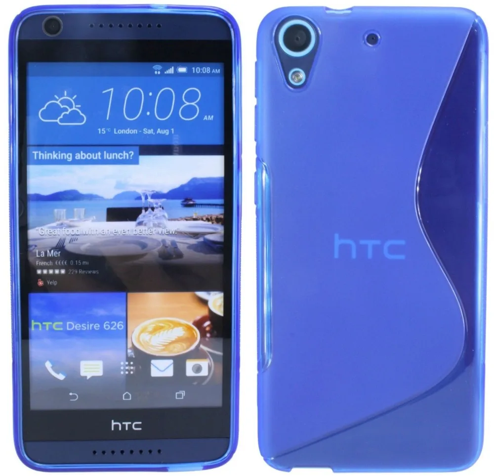 Чехол для htc Desire 626 чехол 626G Dual SIM тонкий нескользящий матовый Мягкий силиконовый