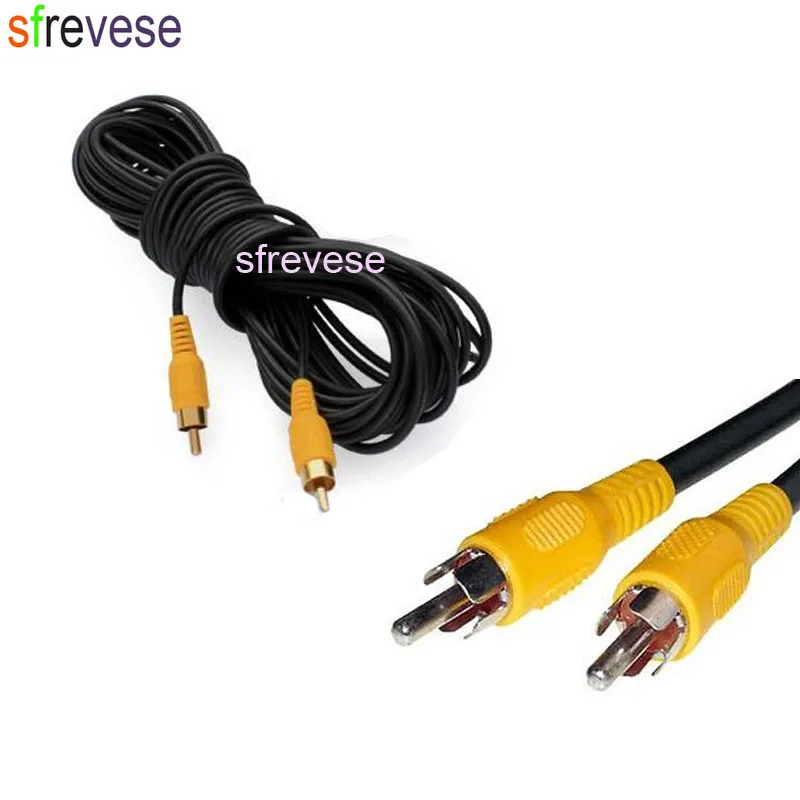 30 футов 10 м AV в RCA обратный заднего вида парковочная камера видео удлинитель для