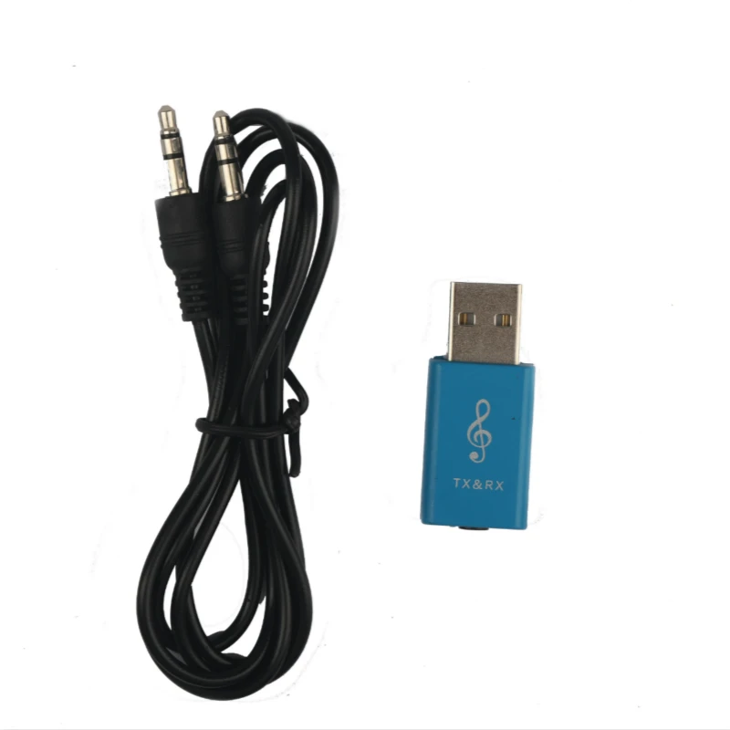 Bluetooth 5,0 приемник передатчика 3,5 мм стерео аудио звук Музыкальная подвеска адаптер для ТВ PC головная