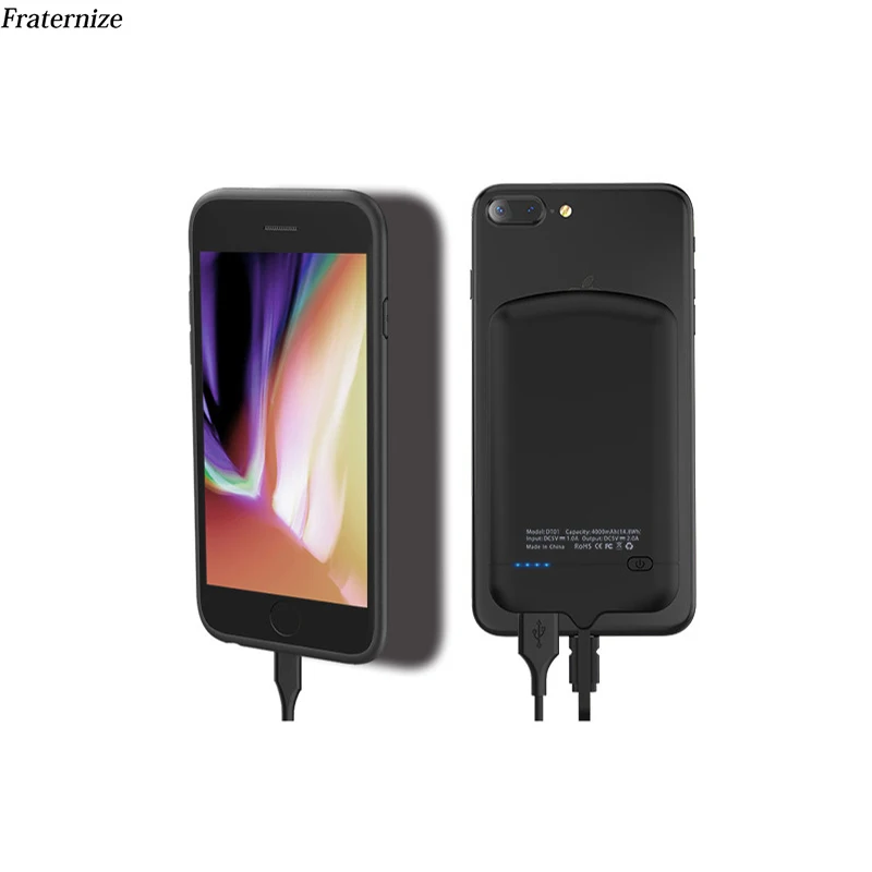 4000 мАч Универсальное зарядное устройство чехол для Oneplus 7 6T 6 5t 3 3T 2 Внешний внешний